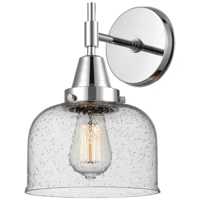 Innovations Lighting Caden 11" High Polished Chrome Sconce W/ Seedy Shade