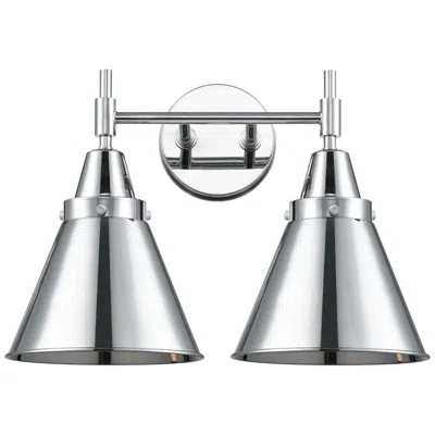 Innovations Lighting Caden Appalachian 17"w 2 Light Chrome Bath Light W/ Chrome Shade