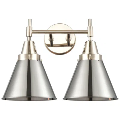 Innovations Lighting Caden Appalachian 17"w 2 Light Polished Nickel Bath Vanity Light