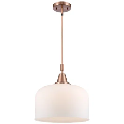 Innovations Lighting Caden Bell 11 1/2" Wide Antique Copper Mini Pendant