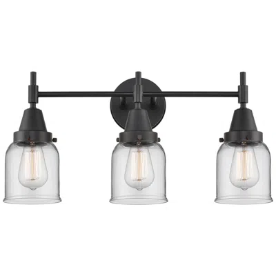 Innovations Lighting Caden Caden 3 Light 23" Led Bath Light - Matte Black - Clear Shade