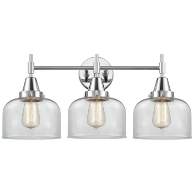 Innovations Lighting Caden Caden 3 Light 26" Led Bath Light - Polished Chrome - Clear Shade