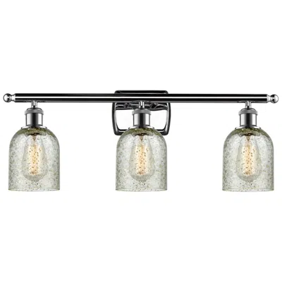 Innovations Lighting Caledonia 26" 3-light Polished Chrome Bath Light W/ Mica Shade