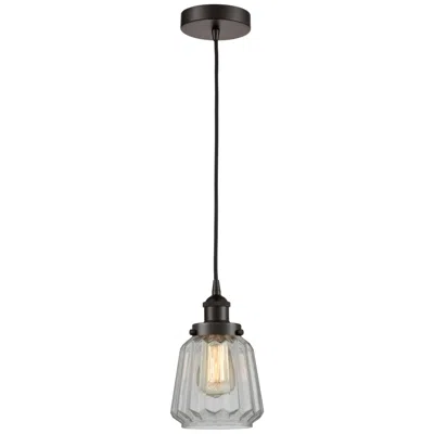 Innovations Lighting Chatham 7" Oil Rubbed Bronze Mini Pendant W/ Clear Shade
