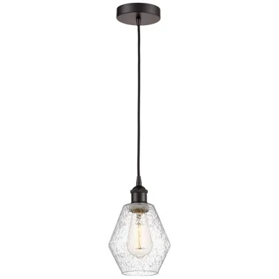 Innovations Lighting Cindyrella 6" Oil Rubbed Bronze Mini Pendant W/ Seedy Shade