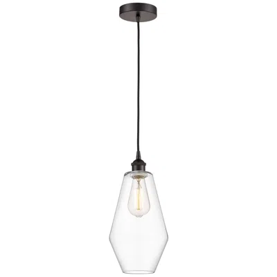 Innovations Lighting Cindyrella 7" Oil Rubbed Bronze Mini Pendant W/ Clear Shade