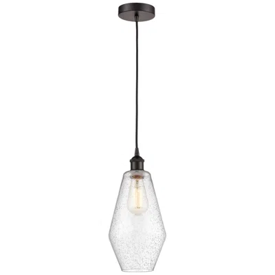 Innovations Lighting Cindyrella 7" Oil Rubbed Bronze Mini Pendant W/ Seedy Shade