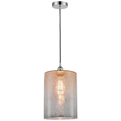 Innovations Lighting Cobbleskill 9" Polished Chrome Mini Pendant W/ Mercury Shade