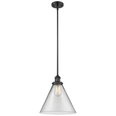 Innovations Lighting Cone 12" Mini Pendant Matte Black