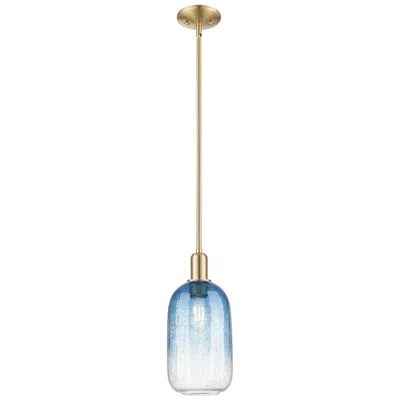 Innovations Lighting Downtown Brookhaven Cloche 7"w Stem Bronze Mini Pendant W/ Clear Shade