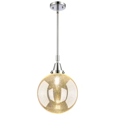 Innovations Lighting Downtown Caden Beacon 10"w Polished Chrome Pendant W/ Mercury Shade