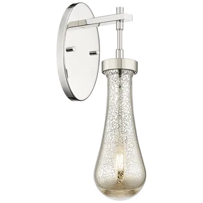 Innovations Lighting Downtown Owego 16 "h Polished Nickel Wall Sconce W/ Mercury Shade
