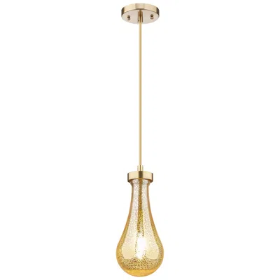Innovations Lighting Downtown Owego 5"w Cord Champagne Bronze Pendant W/ Mercury Shade