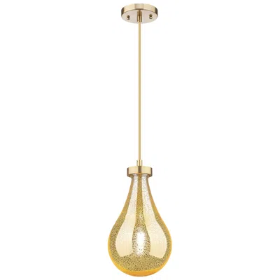 Innovations Lighting Downtown Owego 7"w Cord Champagne Bronze Pendant W/ Mercury Shade