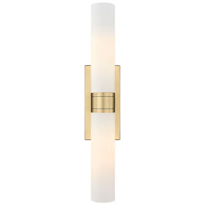 Innovations Lighting Downtown Urban Boreas 24"h Brushed Brass 2-light Wall Sconce