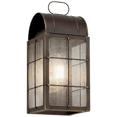 Innovations Lighting Durham - 1 Light - 13 Inch - Bronze - Solid Brass - Sconce In Brown