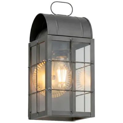 Innovations Lighting Durham - 1 Light - 13 Inch - Gunmetal - Solid Brass - Sconce In Gray