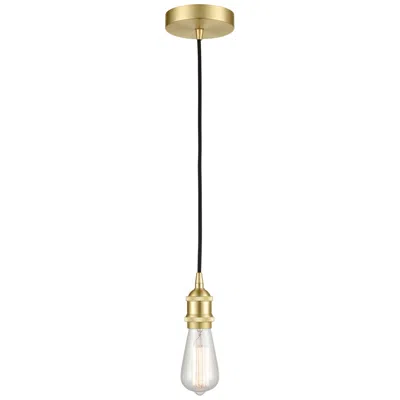 Innovations Lighting Edison 2 1/2" Wide Satin Brass Mini Pendant