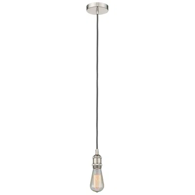 Innovations Lighting Edison 2" Wide Polished Nickel Corded Mini Pendant