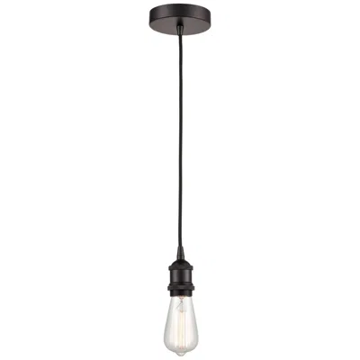 Innovations Lighting Edison 3" Oil Rubbed Bronze Cord Hung Mini Pendant