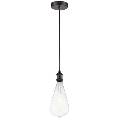 Innovations Lighting Edison 6.25" Wide Oil Rubbed Bronze Corded Led Mini Pendant