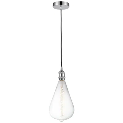 Innovations Lighting Edison 6.5" Wide Polished Chrome Corded Led Mini Pendant