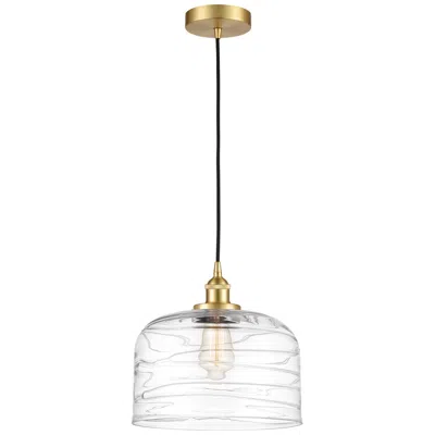 Innovations Lighting Edison Bell 11 1/2" Wide Satin Gold Led Mini Pendant