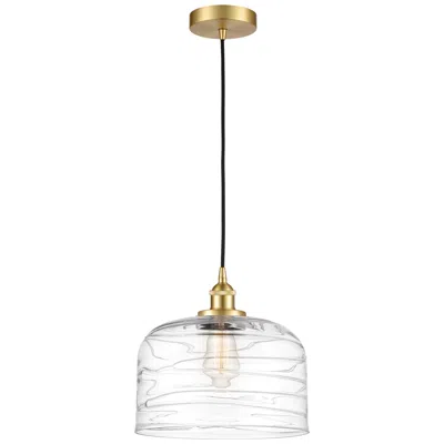 Innovations Lighting Edison Bell 11 1/2" Wide Satin Gold Mini Pendant
