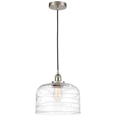 Innovations Lighting Edison Bell 11 1/2"w Brushed Satin Nickel Led Mini Pendant