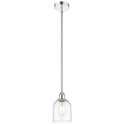 Innovations Lighting Edison Bella 5.5" Wide Polished Chrome Stemmed Mini Pendant W/ Clear S