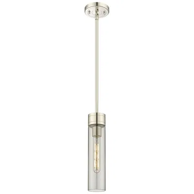 Innovations Lighting Edison Bridal Veil 5" Cord Hung Mini Pendant Polished Nickel Mercury