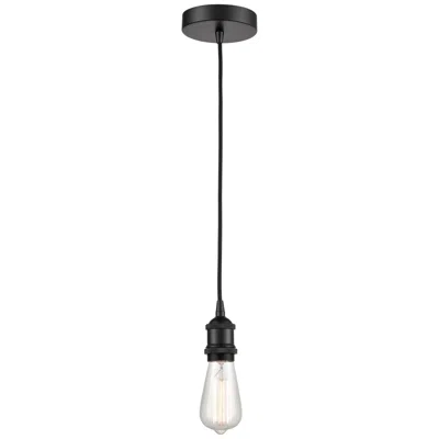 Innovations Lighting Edison Mini Pendant Matte Black