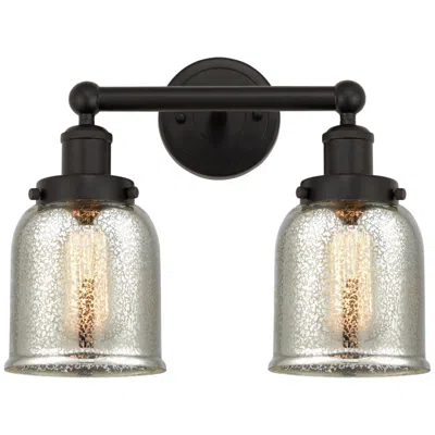 Innovations Lighting Edison Small Bell 16" 2-light Oil Rubbed Bronze Bath Light W/ Mercury