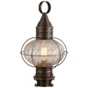 Innovations Lighting Ellington - 1 Light - 21 Inch - Bronze - Solid Brass - Post Lantern