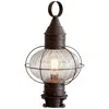 Innovations Lighting Ellington - 1 Light - 21 Inch - Dark Brass - Solid Brass - Post Lantern