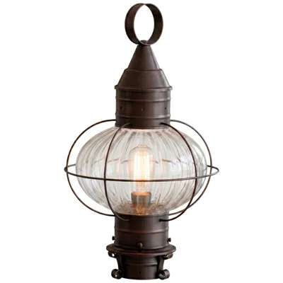 Innovations Lighting Ellington - 1 Light - 21 Inch - Dark Brass - Solid Brass - Post Lantern