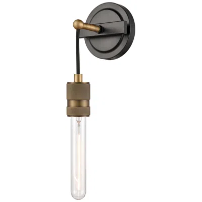 Innovations Lighting Ellis 5" Led Sconce - Black Brass Finish