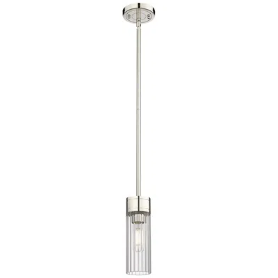 Innovations Lighting Empire 3 1/4"w Polished Nickel Mini Pendant W/ Clear Glass
