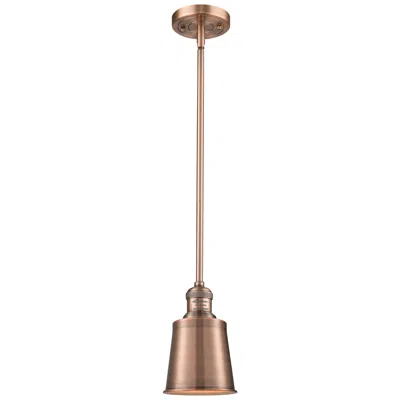 Innovations Lighting Franklin Restoration Addison 5" Led Mini Pendant - Copper - Copper