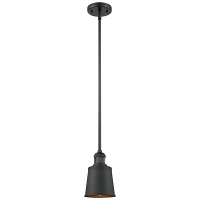 Innovations Lighting Franklin Restoration Addison 5" Led Mini Pendant - Matte Black