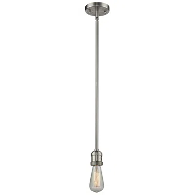 Innovations Lighting Franklin Restoration Bare Bulb 2" Led Mini Pendant - Satin Nickel Finish