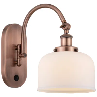 Innovations Lighting Franklin Restoration Bell 12 1/2" High Antique Copper Sconce