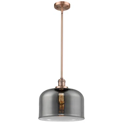 Innovations Lighting Franklin Restoration Bell 12" Mini Pendant - Antique Copper - Plated S