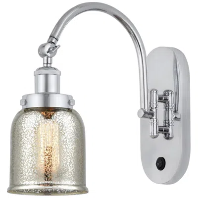 Innovations Lighting Franklin Restoration Bell 5" Incandescent Sconce - Chrome - Mercury Sh
