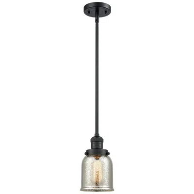 Innovations Lighting Franklin Restoration Bell 5" Led Mini Pendant - Black - Mercury