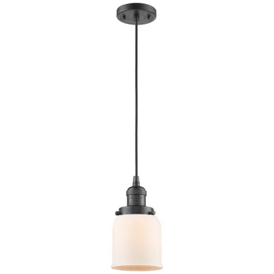 Innovations Lighting Franklin Restoration Bell 5" Led Mini Pendant - Oil Rubbed Bronze - Wh