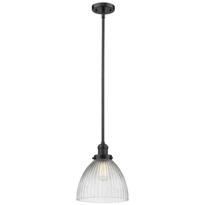 Innovations Lighting Franklin Restoration Seneca Falls 10" Led Mini Pendant - Bronze - Halo