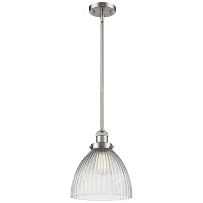 Innovations Lighting Franklin Restoration Seneca Falls 10" Led Mini Pendant - Nickel - Halo
