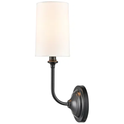 Innovations Lighting Giselle 16" High Matte Black Wall Sconce
