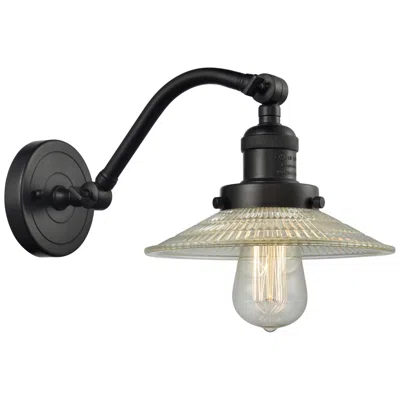 Innovations Lighting Halophane 9" Led Sconce - Bronze Finish - Clear Halophane Shade